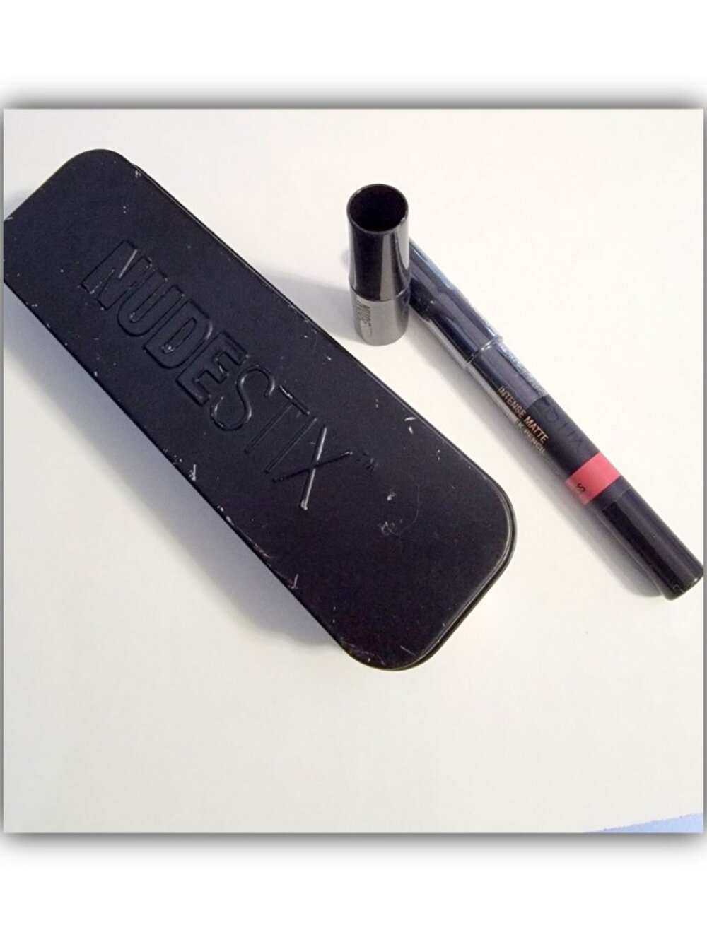 Nudestix Lip and Cheek Pencil Color Kiss with Sharpener